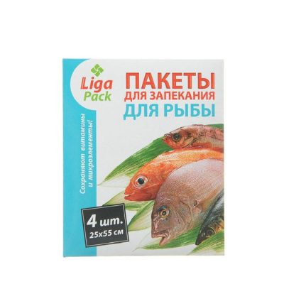 Տոպրակ ջեռոցի Liga Pack ձկան 25×55 սմ 4 հատ 346961