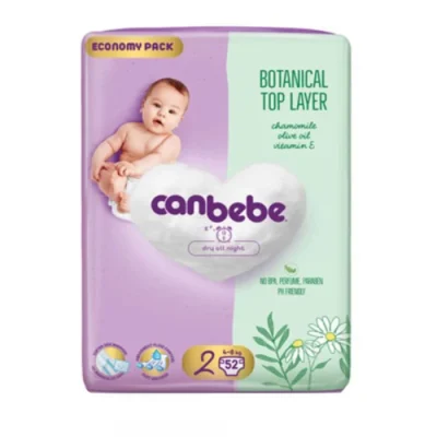 Տակդիր Canbebe N 2 4-8 կգ 52 հատ