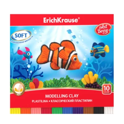 Պլաստիլին ErichKrause 10 գույն
