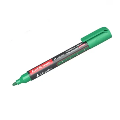Մարկեր ErichKrause Permament Green LP-600