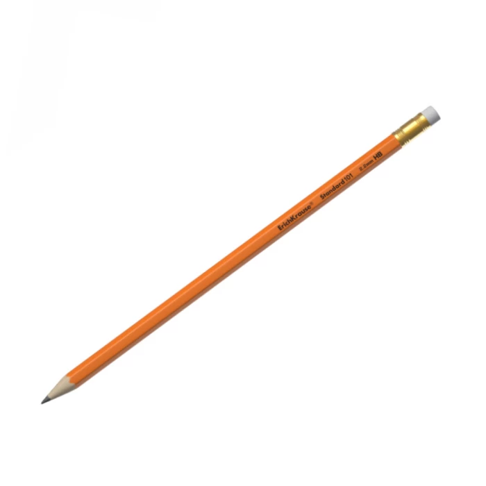 Մատիտ գրաֆիտե ErichKrause Standard 101 Orange HB