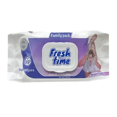 Անձեռոցիկ խոնավ Fresh Time 0+ 120 հատ