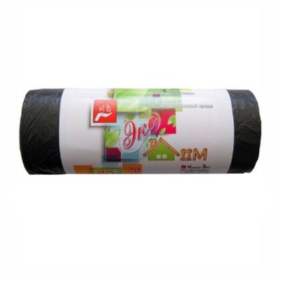 Աղբի տոպրակ Концепция Быта ЭкоДом 58×68 սմ 60 լ 20 հատ 7 մկմ