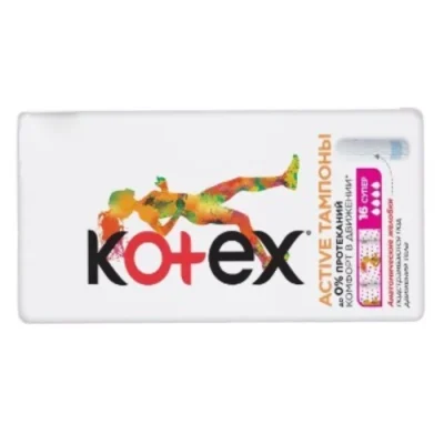 Տամպոն Kotex Super 16 հատ