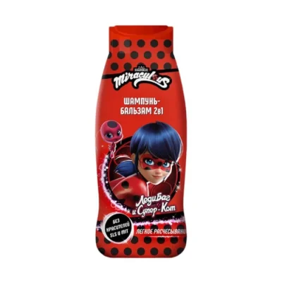 Շամպուն-բալզամ մանկական Lady Bug 2in1