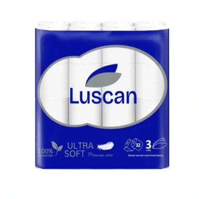 Զուգարանի թուղթ Luscan Deluxe Mega Pack 3 շերտ 32 հատ