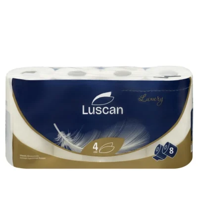 Զուգարանի թուղթ Luscan Luxury 4 շերտ 8 հատ