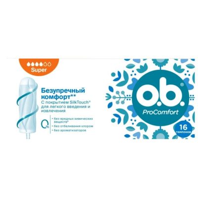 Տամպոն O.b. Super Pro Comfort 16 հատ