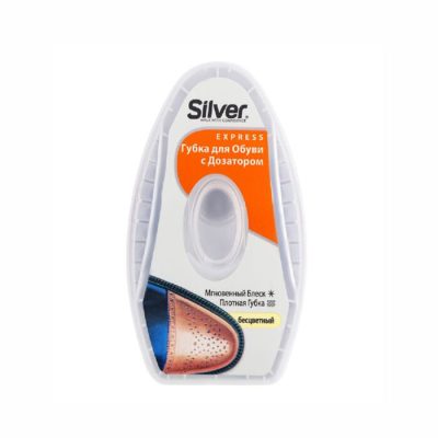 Սպունգ կոշիկի Silver կաշվի 6 մլ