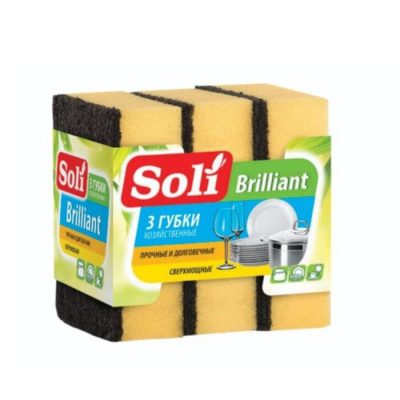Սպունգ Soli 3 հատ
