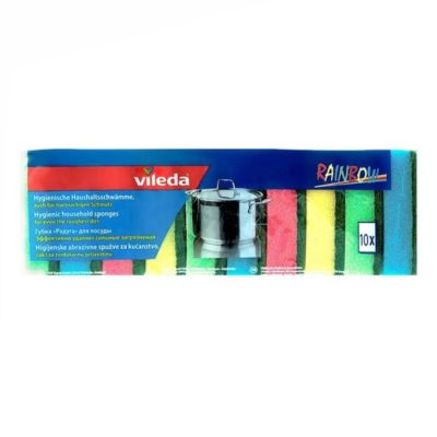 Սպունգ սպասքի Vileda Rainbow 10 հատ