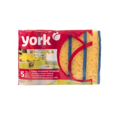 Սպունգ սպասքի York 5 հատ 7070
