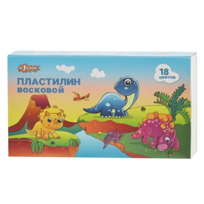 Պլաստիլին №1 School 18 գույն