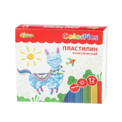 Պլաստիլին №1 School ColorPics 12 գույն