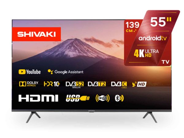 ՀԵՌՈՒՍՏԱՑՈՒՅՑ SHIVAKI S55LU8500 GREY
