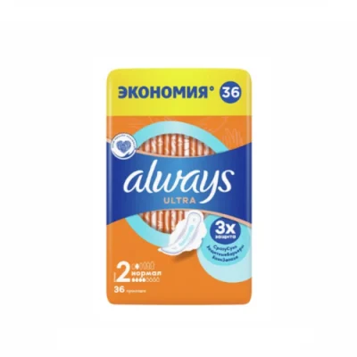 Միջադիր Always Ultra Normal 36 հատ