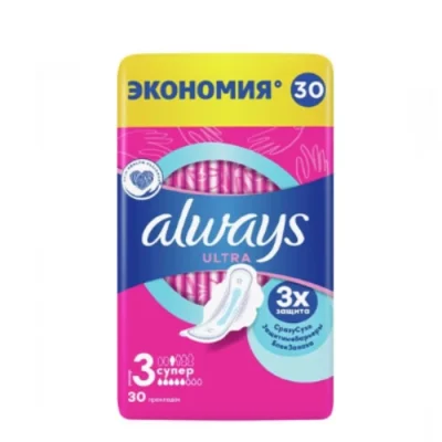 Միջադիր Always Ultra Super 30 հատ