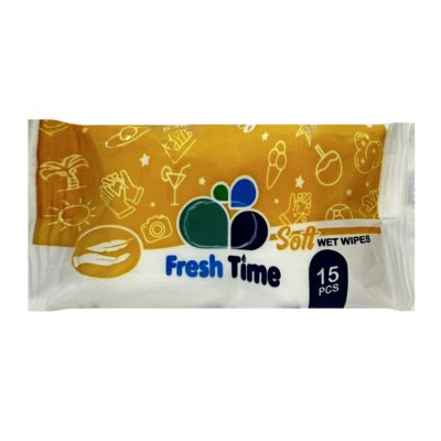Անձեռոցիկ խոնավ Biocotton Fresh Time 15 հատ