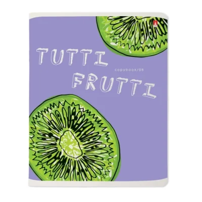 Տետր B&V Tutti Frutti վանդակավոր 96 թերթ