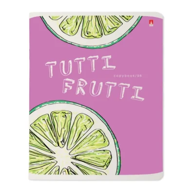 Տետր B&V Tutti Frutti վանդակավոր 96 թերթ