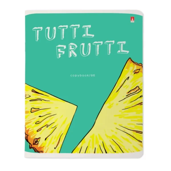 Տետր B&V Tutti Frutti վանդակավոր 96 թերթ