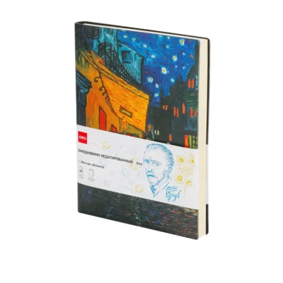 Օրատետր չթվագրված Deli Van Gogh А5 136 թերթ