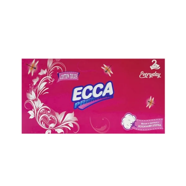 Անձեռոցիկ տուփով Ecca 2 շերտ 150 hատ