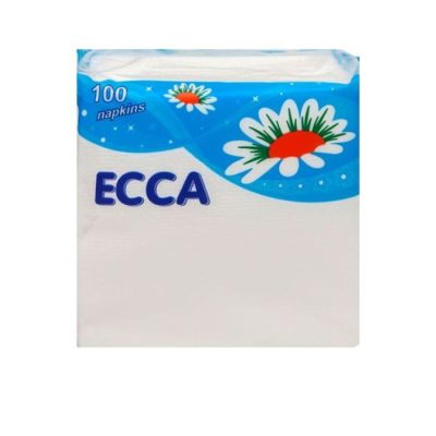 Անձեռոցիկ Ecca 25×25 սմ 100 հատ