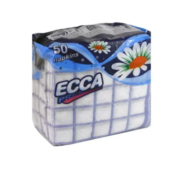Անձեռոցիկ Ecca 25x25 սմ 50 հատ