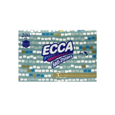 Անձեռոցիկ Ecca Premium 3 շերտ 200 հատ