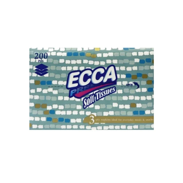 Անձեռոցիկ Ecca Premium 3 շերտ 200 հատ