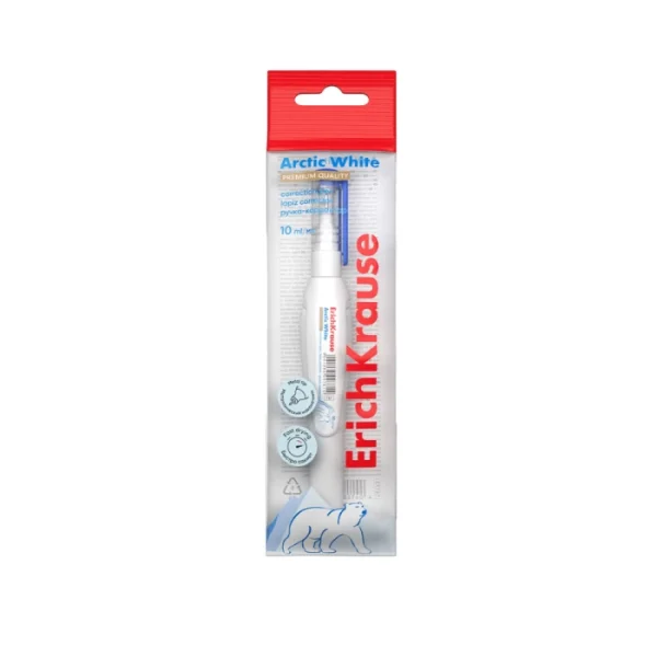 Շտրիխ-գրիչ ErichKrause Arctic White 10 մլ