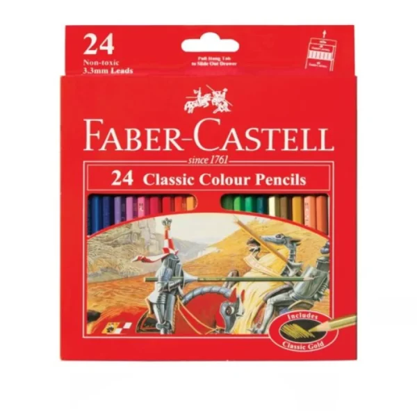 Գունավոր մատիտներ Faber-Castell 24 գույն