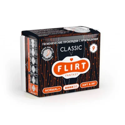 Միջադիր Fantasy Flirt CLASSIC LINE Normal+ 9 հատ
