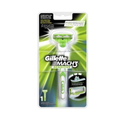 Ածելի Gillette Mach 3 Sensitive