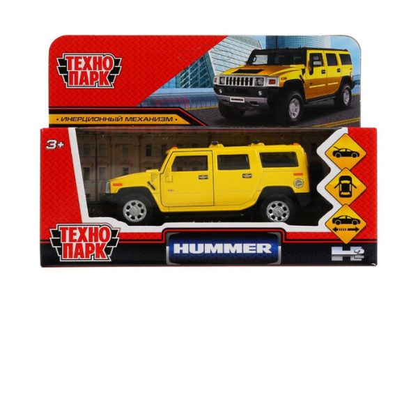 Խաղալիք ավտոմեքենա Hummer H2 մետաղյա 12 սմ 3+