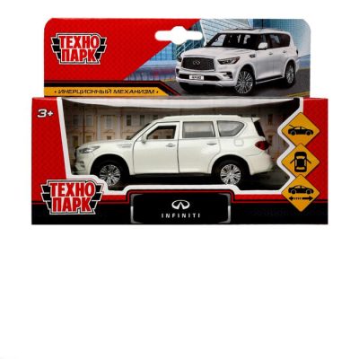 Խաղալիք ավտոմեքենա Infiniti QX80 մետաղյա 12 սմ 3+