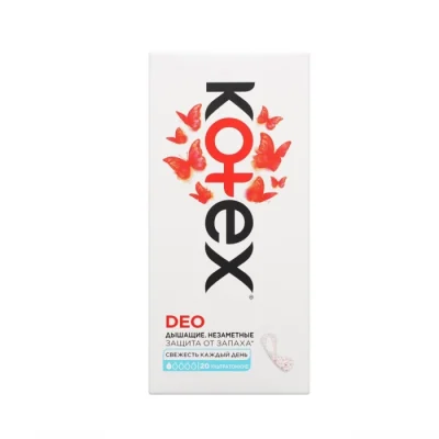 Միջադիր Kotex Deo ամենօրյա 20 հատ