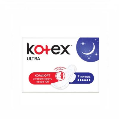 Միջադիր Kotex Ultra Night 7 հատ