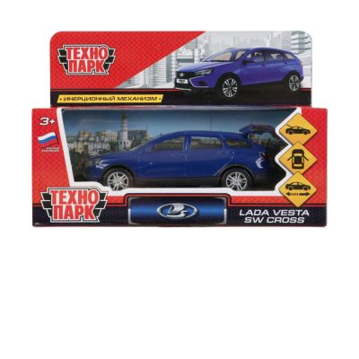 Խաղալիք ավտոմեքենա Lada Vesta Sw Cross մետաղյա 12 սմ 3+