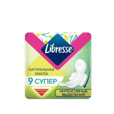 Միջադիր Libresse Natural Super+ 9 հատ