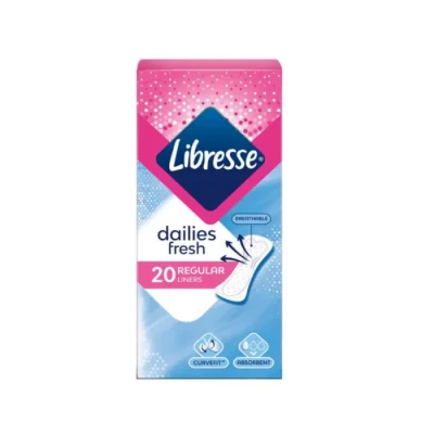 Միջադիր Libresse dailies fresh & protect ամենօրյա 20 հատ