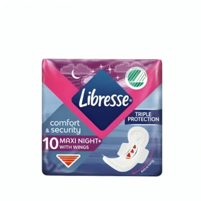 Միջադիր Libresse Good Night Maxi 10 հատ