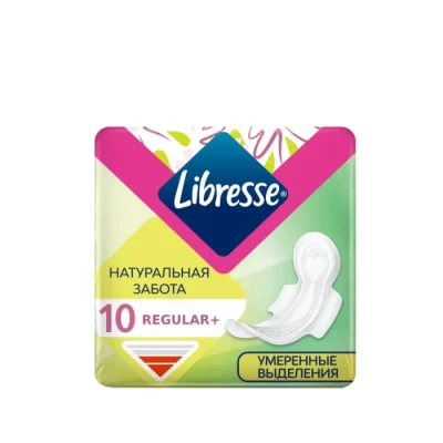 Միջադիր Libresse Natural Regular+ 10 հատ