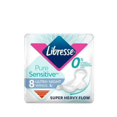 Միջադիր Libresse Sensitive Ultra Night 8 հատ