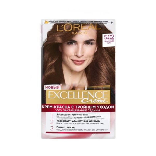 Մազի ներկ Loreal Excellence Creme 190 մլ