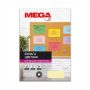 Թուղթ գունավոր Mega A4 50 հատ