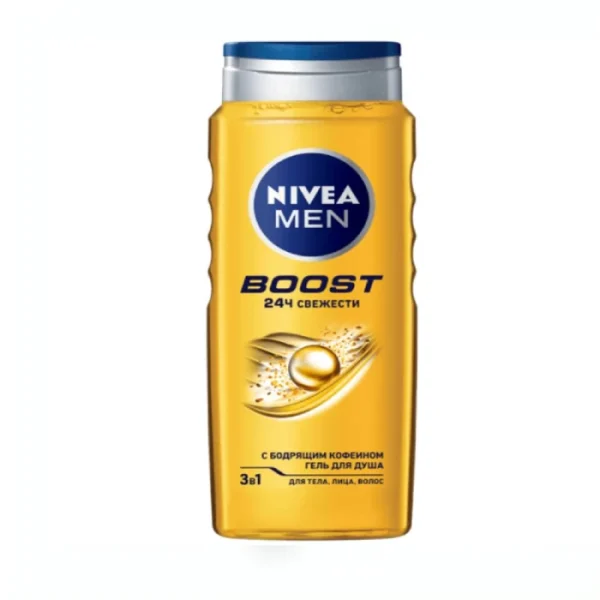 Գել լոգանքի Nivea Men Boost 500 մլ