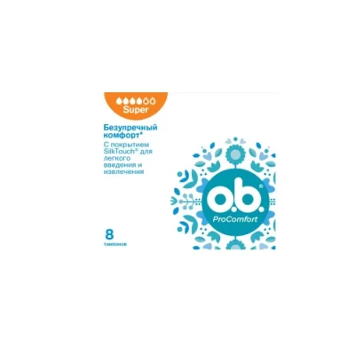 Տամպոն O.b. Super 8 հատ