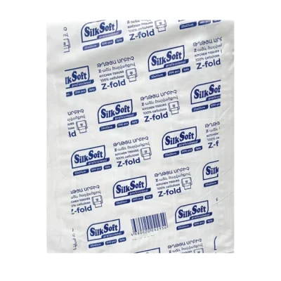 Անձեռոցիկ դիսպենսեր սարքի Silk Soft 2 շերտ 23X23 սմ 200 հատ
